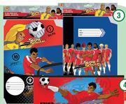 Supa Strikas A4 Book Jackets-16s Per Pack