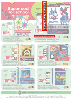 SUPERSPAR : Back to School (29 December 2025 - 08 February 2026), page 6