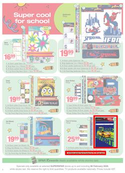 SUPERSPAR : Back to School (29 December 2025 - 08 February 2026), page 6