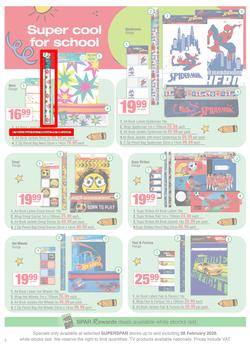 SUPERSPAR : Back to School (29 December 2025 - 08 February 2026), page 6