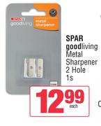 Spar Good Living Metal Sharpener 2 Hole-1s 