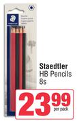 Staedtler HB Pencils-8s Per Pack