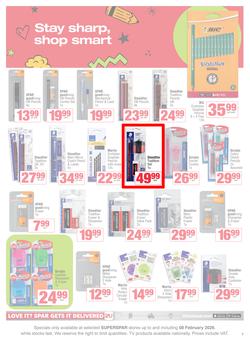 SUPERSPAR : Back to School (29 December 2025 - 08 February 2026), page 9