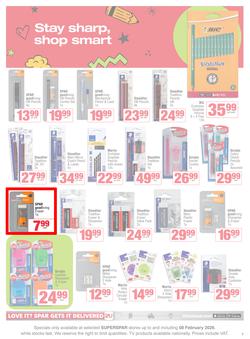 SUPERSPAR : Back to School (29 December 2025 - 08 February 2026), page 9
