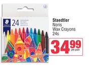 Staedtler Noris Wax Crayons-24s Per Pack