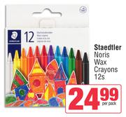 Staedtler Noris Wax Crayons-12s Per Pack