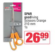 Spar Good Living Scissors Orange 210mm-1s