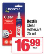 Bostik Clear Adhesive-25ml