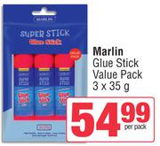 Marlin Glue Stick Value Pack-3 x 35g