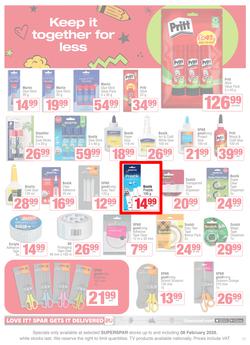 SUPERSPAR : Back to School (29 December 2025 - 08 February 2026), page 11