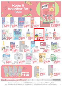 SUPERSPAR : Back to School (29 December 2025 - 08 February 2026), page 11