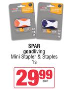 Spar Good Living Mini Stapler & Staples-1s