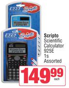Scripto Scientific Calculator 925E Assorted-1s