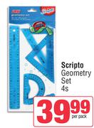 Scripto Geometry Set-4s Per Pack