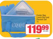 Cooler Bag, Lunch Box & Element Set-1s Per Pack