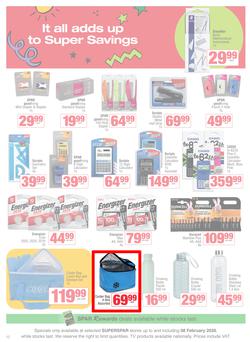 SUPERSPAR : Back to School (29 December 2025 - 08 February 2026), page 12