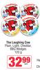 The Laughing Cow Plain, Light, Cheddar, BBQ Wedges-120gm Each