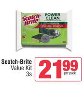 Scotch-Brite Value Kit-3 Per Pack