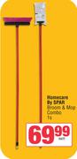 Homecare By Spar Broom & Mop Combo-1s Each