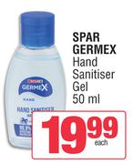 Spar Germex Hand Sanitiser Gel-50ml 