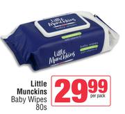 Little Munchkins Baby Wipes-80 Per Pack