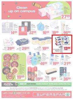 SUPERSPAR : Back to School (29 December 2025 - 08 February 2026), page 16