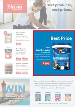 Shaves Paint & Decor : Best Products, Best Prices (18 June - 15 August 2021), page 1