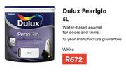 Dulux Pearglo (White)-5L