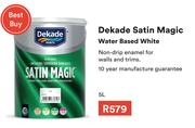 Dekade Satin Magic (Water Based White)-5L