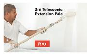 3m Telescopic Extension Pole    