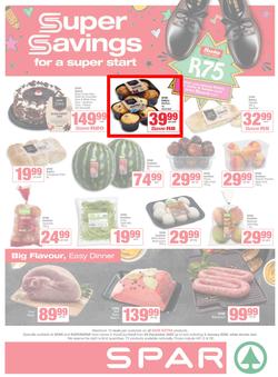 SPAR & SUPERSPAR KwaZulu-Natal Town : Super Savings (29 December 2025 - 04 January 2026), page 1