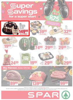 SPAR & SUPERSPAR KwaZulu-Natal Town : Super Savings (29 December 2025 - 04 January 2026), page 1