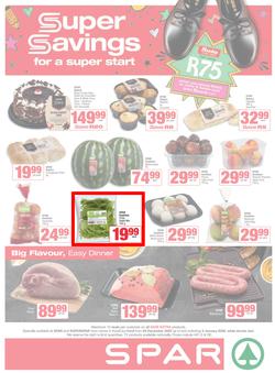 SPAR & SUPERSPAR KwaZulu-Natal Town : Super Savings (29 December 2025 - 04 January 2026), page 1