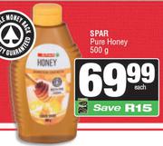 Spar Pure Honey-500g
