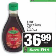 Illovo Maple Syrup Assorted-500g 