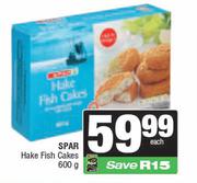 Spar Hake Fish Cakes-600g
