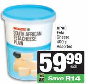 Spar Feta Cheese Assorted-400g
