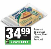 Parmalat Or Melrose Cheese Slices Assorted-200g