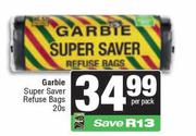 Garbie Super Saver Refuse Bags-20s