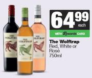 The Wolftrap Red, White Or Rose-750ml Each