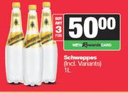 Schweppes-For 3 x 1L