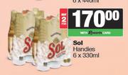 Sol Handies-For 2 x 6 x 330ml