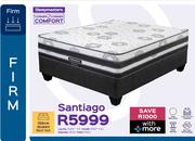 Sleepmasters Santiago 152cm Queen Bed Set