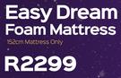 Easy Dream 152cm Foam Mattress