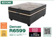 Restonic Denver 137cm Double Bed Set