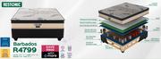 Restonic Barbados 137cm Double Bed Set