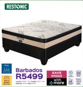 Restonic Barbados 152cm Queen Bed Set