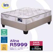 Serta Alina 152cm Queen Base Set