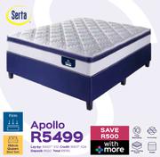 Serta Apollo 152cm Queen Base Set