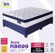 Serta Aura 152cm Queen Base Set